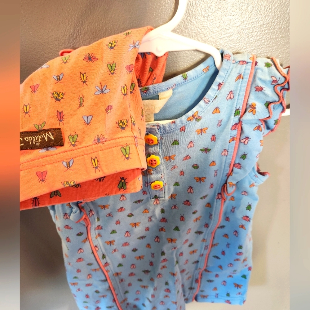 Matilda Jane sleeveless top and shorts set